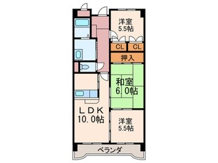 ルネックス古賀の物件間取画像